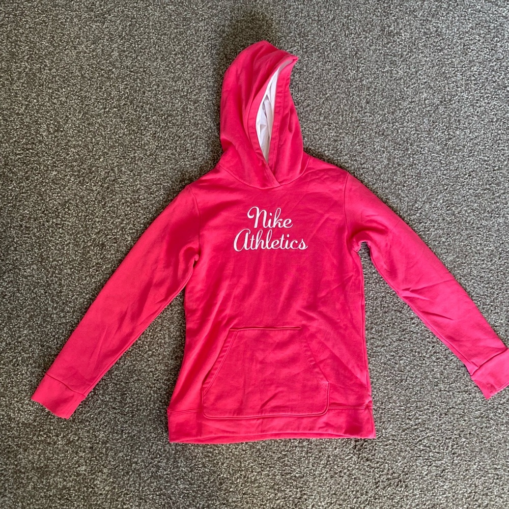 Nike Athletics Hoodie Pink XL Kids